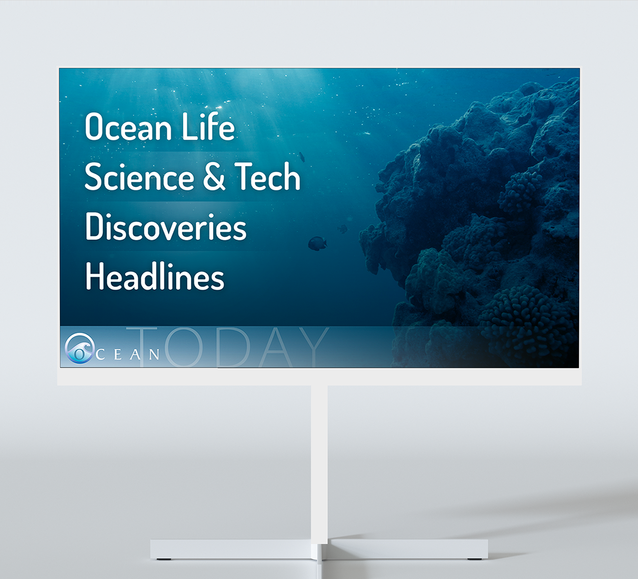 NOAA Ocean Today Kiosk menu concept